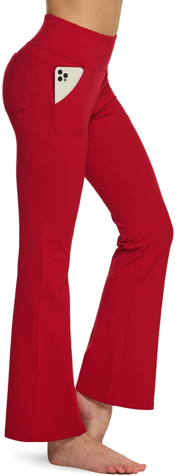 TSLA Women's Yoga & Dress Pants, Office Business Casual Work Slacks, Stretch Straight Leg/Bootcut Pants with 4 Pockets - Image 9